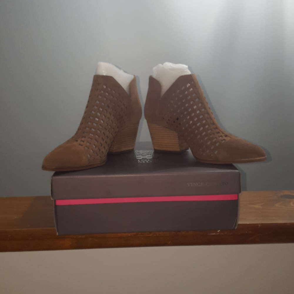 Suede Booties